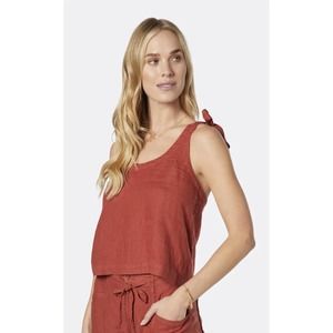 NwT Joie Jina 100% Linen Top, Size XL, Burnt Henna - Sold Out Website